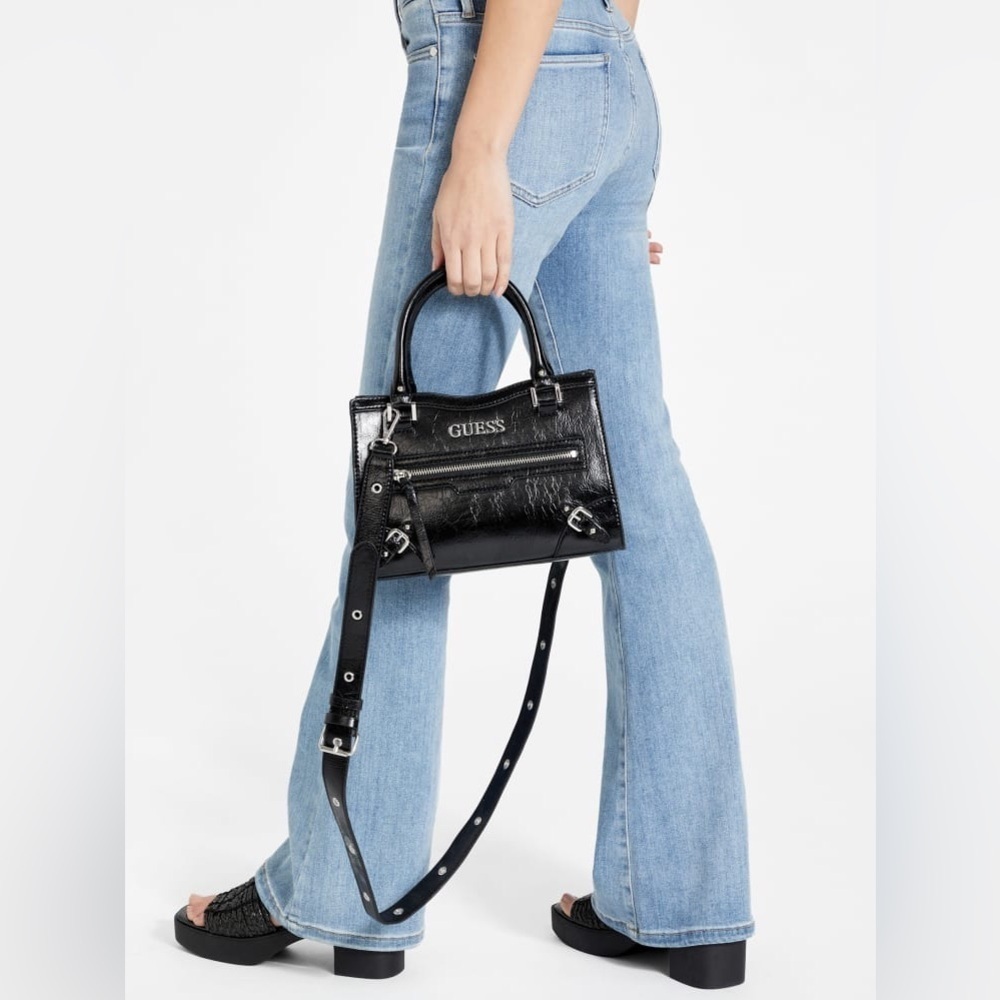 New GUESS Dementri Satchel With Wallet - Picture 10 of 12